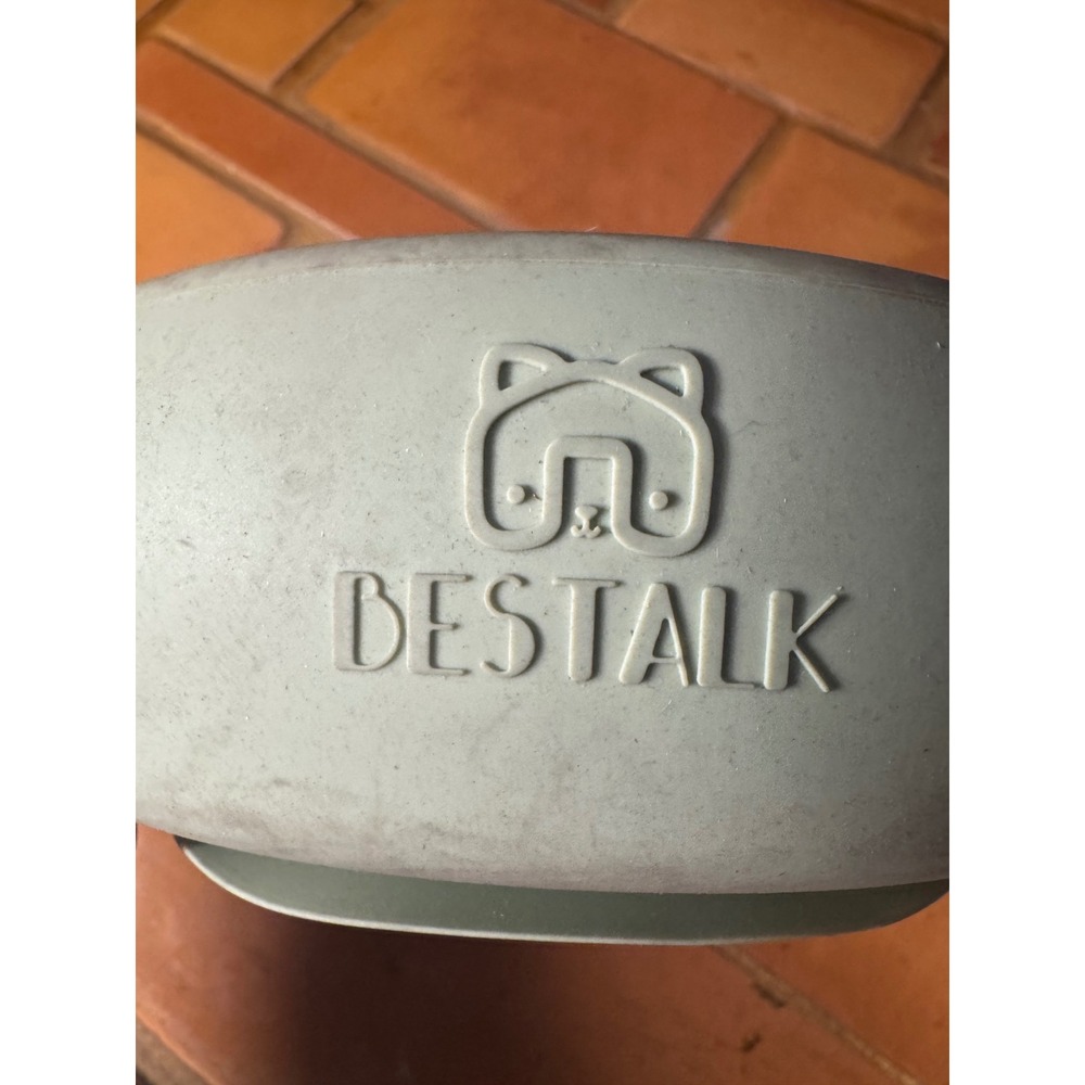 BESTALK Slow Feeder Dog Bowl Sage Green Silicone Non-Slip Pet Food Water Bowl - Picture 5 of 7